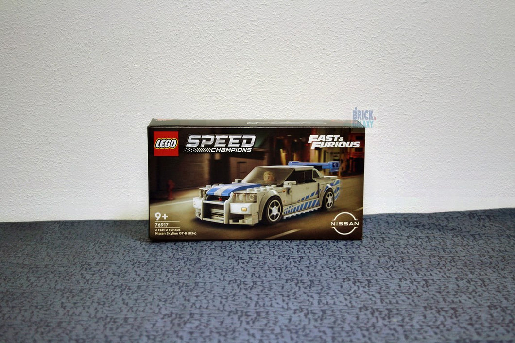 Lego® 76917 Speed Champions 2 Fast 2 Furious Nissan Skyline GT-R (R34)