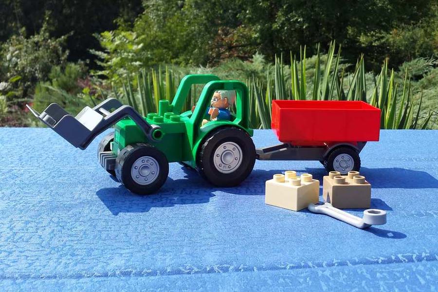 Lego® Duplo® 4687 Traktor mit Anhänger