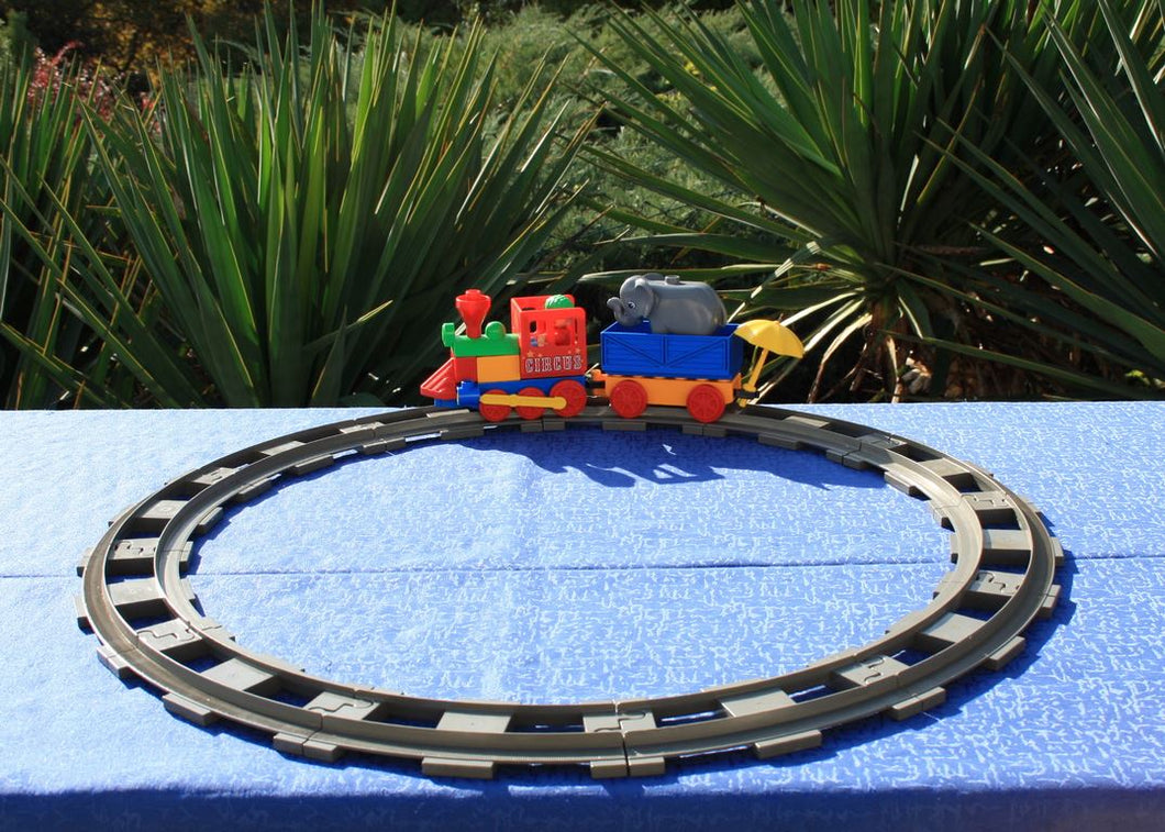 Lego® Duplo® 5606 Eisenbahn Schiebezug mit Schienenkreis