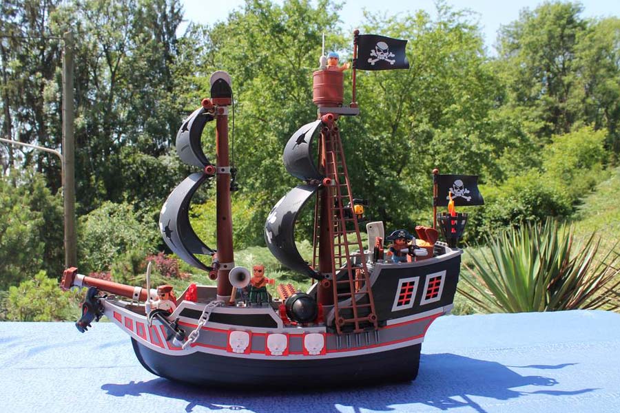 7880 Piraten großes Piratenschiff 